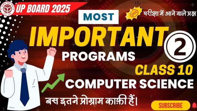 Important Programs - Part 2